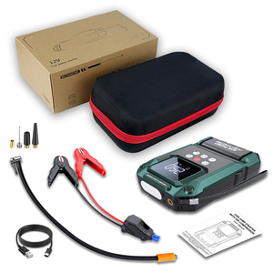 <span class=keywords><strong>Arrancador</strong></span> de Coches Portátil Purehood S400 Verde y Negro, 27000mAh, Inflador de Neumáticos, 4000A, <span class=keywords><strong>Pinzas</strong></span> Inteligentes Tipo-C <span class=keywords><strong>para</strong></span> Coche y Camión - Product Image 3
