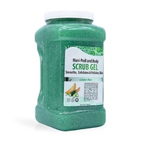 Bain nettoyant végétalien exfoliant tendre lisse éclaircir fruits biologiques naturels vitamine C blanchiment de gommage pieds corps gommages