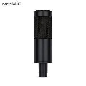 بلدي MIC M6 المهنية السلكية تسجيل مكثف ميكروفون ستوديو Mic للغناء غرفة الكمبيوتر البث