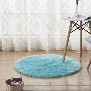 <span class=keywords><strong>Tapis</strong></span> décoratif moderne en fausse fourrure de lapin, shaggy et moelleux, écologique, pour chambres à coucher, <span class=keywords><strong>tapis</strong></span> long en peluche personnalisé, <span class=keywords><strong>antidérapant</strong></span> et lavable - Product Image 2