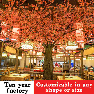 Cây hoa anh đào nhân tạo khổng lồ giả, chậu hoa giả, cây nhân tạo trang trí đám cưới - Product Image 4