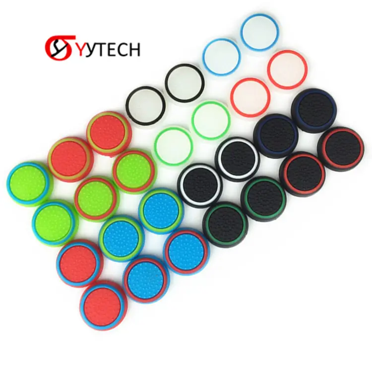 SYYTECH TPU Silicone Thumbstick Thumb Stick Joystick Grips Protector Cover Cap for PS4 Xbox one PS3 Xbox 360 Controller