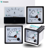 Tengen - Micro Digital Mechanical Voltmeter, Ammeter, AC DC