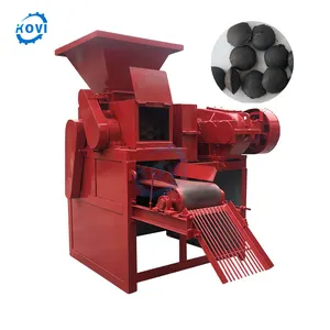 Forme personnalisable machine de presse de boule de briquette de BBQ briquet de charbon de bois faisant la machine