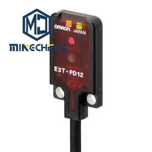 E3T-FD11 2M ชุดเครื่องขยายสัญญาณไฟเบอร์แบบสะท้อนแสง DC12-24V NPN/PNP เอาต์พุต 5kHz สำหรับระบบอัตโนมัติทางอุตสาหกรรม - Product Image 1
