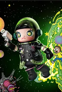 100% ฟิกเกอร์แอคชั่น PVC 3D Molly 400% <span class=keywords><strong>Rick</strong></span> <span class=keywords><strong>morty</strong></span> ของแท้ตัวการ์ตูนของเล่นสำหรับแฟนๆอะนิเมะกล่องปริศนา - Product Image 6