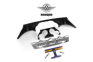 Para <span class=keywords><strong>BMW</strong></span> G87, difusor trasero de fibra de carbono, labio de parachoques trasero de fibra de carbono seco para <span class=keywords><strong>BMW</strong></span> M2 G87 <span class=keywords><strong>2023</strong></span>-IN - Product Image 3