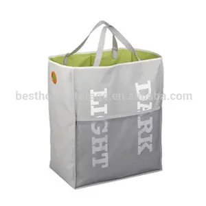 Hot Sale Folding Cotton Dirty Laundry Bag With Handle Wholesale Laundry Bags