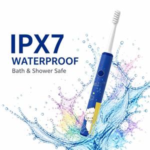 Brosse à dents électrique sonique pour enfants en gros, 18 000 VPM, 500 mAh, 95 jours d'autonomie, IPX7, 2 DuPont, 2 <span class=keywords><strong>BBC</strong></span>, OEM - Product Image 6