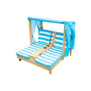 Chaise longue pour enfants très vendue, bien conçue, écologique, au design mignon, en <span class=keywords><strong>bois</strong></span> <span class=keywords><strong>de</strong></span> sapin, mobilier d'extérieur pour <span class=keywords><strong>jardin</strong></span> et parc - Product Image 2