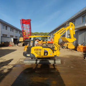 Эксплуатационный мини-экскаватор KOMATSU PC30MR, двигатель мощностью 3 тонны, 90% гусеничный бренд NewJapan, доставка по всей стране - Product Image 1