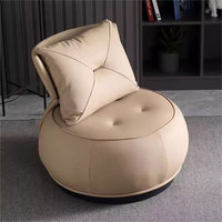 Canapé de salon haut de gamme italien Liyu avec design modulaire en cuir PU de luxe pour salon, hôtel et usage extérieur