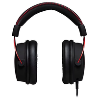 Headset Gaming HyperX Cloud Alpha Berkabel dengan Mikrofon Peredam Kebisingan yang Dapat Dilepas, Headphone Over Ear untuk PS5, Xbox, Switch, Laptop, dan Ponsel