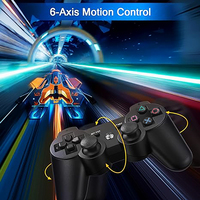 Manette de jeu PS3 pour Sony PS3, joystick sans fil avec double joystick, six axes, batterie pour console PS3