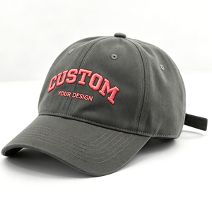 Gorras de Béisbol Personalizadas con Logotipo Bordado al por Mayor, Gorras de 6 Paneles Lisas con Visera Curva, de Color Sólido, de Algodón, Deportivas, de Alta Calidad - Product Image 1