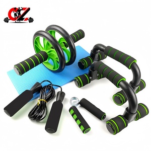 ชุดอุปกรณ์เสริมสร้างกล้ามเนื้อหน้าท้อง CZFIT พร้อมที่พยุงหน้าท้อง, อุปกรณ์ฝึกกล้ามเนื้อหน้าท้องแบบ Push-up, ทนทานและกันลื่น - Product Image 2