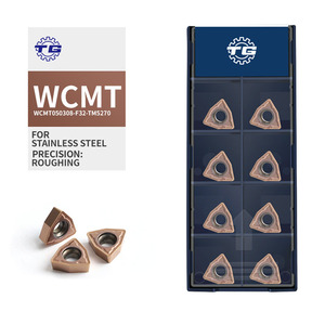 TG Anpassbare CNC-Drehwerkzeugeinsätze WCMT050308-F32-TM5270U Bohreinsätze aus Hartmetall OEM - Product Image 1