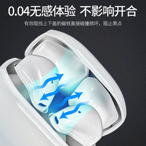 LolliPods Metal <b>Dust</b> Cover For Earbuds Aluminum Protective Film Anti Iron <b>Powder</b> Inner Lid Protector - Product Image 3