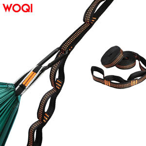 Correas de nailon WOQI para hamaca, ligeras y portátiles, equipo de viaje para exteriores con gancho de mosquetón para camping y senderismo - Product Image 1