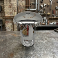 Pompe à incendie suspendue K161 à ampoule en verre à couverture étendue de 68 degrés CMSA pour système de protection incendie en entrepôt à rayonnages hauts