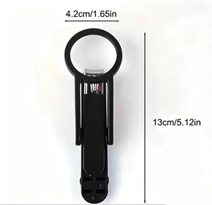 Coupe-ongles en acier inoxydable avec loupe, outil de précision pour la manucure et la pédicure, pour les ongles des doigts et des orteils - Product Image 6