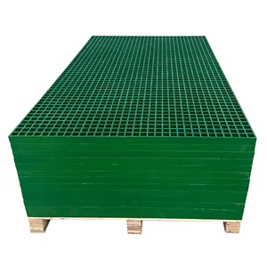 Chống trượt Marina decking mini lưới Grit Top khuôn FRP Grate lưới đúc GRP FRP sợi thủy tinh lưới