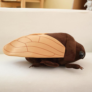 Peluche Cigale Géante Personnalisée 8752 avec Grands Yeux, Douce et Réaliste <span class=keywords><strong>en</strong></span> 3D, Cadeau d'Halloween pour Amis - Product Image 4