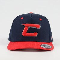 Casquette Snapback 5 Panneaux en Coton de Haute Qualité, Style Hip Hop, Logo Brodé 3D, Visière Plate, Personnalisable, pour le Sport et les Performances