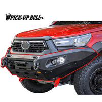 Barre de pare-chocs avant en acier Hamer pour Hilux Revo Rocco 2021, systèmes de carrosserie automobile, pare-chocs avant de voiture, pare-chocs Hilux Revo
