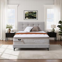 JLH Home 30cm Gel-Memory-Foam 5-Zonen Taschenfederkernmatratze Luxuriöser Strickstoff für Hotel & Zuhause Großhandel OEM