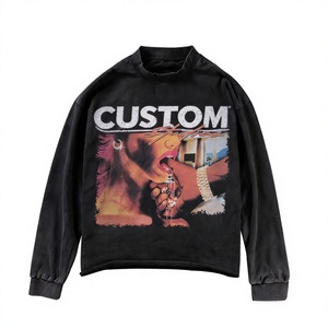 Camiseta Blanca de Manga Larga para Hombre, de Alta Calidad, Personalizada, Estilo Urbano, Talla Grande - Product Image 1