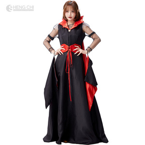 Halloween-Kostüm Königinnenkleid Empire-Kostüm Vampir-Fledermaus Nachtclub Teufel Performance-Kleid - Product Image 3