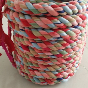 Corde en chanvre torsadée en jute naturelle 30MM, couleur personnalisable, portable, légère, pour fitness, exercice, escalade, décoration de balustrades, corde de traction - Product Image 5