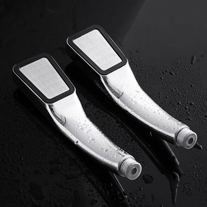 Rectangular Shower Head With Pressure Boost For Bathroom Use Durable Design - Product Image 1