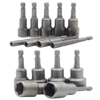 Kit de pilote à écrou magnétique pour perçage, douille hexagonale métrique, tige hexagonale de 8.3 pouces, longueur adaptateur de mèche 42 65MM, 1/4 15 16 17 18 19 20 21 MM