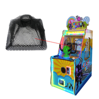 Machine de jeu d'arcade à monnayeur Crazy Shot pour un joueur, tir de balles avec lumières éblouissantes, en plastique, pour enfants