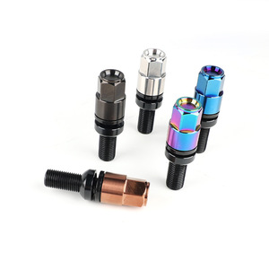 Cross Border Car Tire <b>Bolts</b> M12 M14 Stainless Steel Universal Colored Wheel <b>Caps</b> For Retrofit Upgrade - Product Image 5