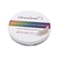 WinenDent Meilleur Prix 98 95 Zirkonzahn AG Amman Girrbach 4D Plus ML 10mm Taille Zirconium Porcelaine Bloc de Céramique de Zircone vierge