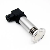 Transmetteur de pression externe numérique à diaphragme South Sense P-T004 avec protection IP65 en acier inoxydable pour l'industrie alimentaire