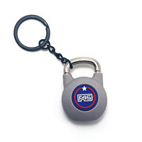 Porte-clés de musculation en forme de haltère de style nouveau pour l'exercice, mini haltère de sport personnalisé en 3D
