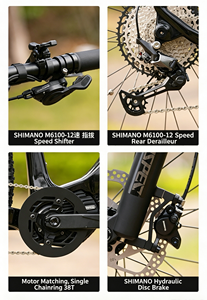 Cyctrac Em8 Emtb 48v 14ah Central Motor Off Road <b>Cycling</b> Ebike Em8 - Product Image 6
