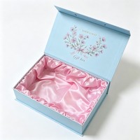 Boîte en papier de luxe personnalisée magnétique de haute qualité avec doublure en soie pour perruques, cosmétiques, huiles essentielles, lotions, parfums, boîte cadeau