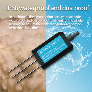 RS485输出土壤NPK传感器用于农业温室测量地球N <span class=keywords><strong>P</strong></span> K含量环境传感器 - Product Image 4