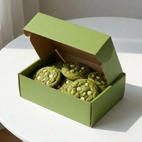Boîtes de collations écologiques personnalisées pour biscuits et gâteaux protéinés, emballages alimentaires résistants à la graisse avec encre sans huile minérale
