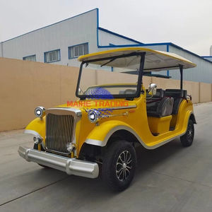 รถกอล์ฟไฟฟ้าสไตล์คลาสสิกโบราณย้อนยุค ผลิตในจีน ปี 2026 7-9 ที่นั่ง ความเร็วสูงสุด 40 กม./ชม. ระยะทาง 70-90 กม. - Product Image 6