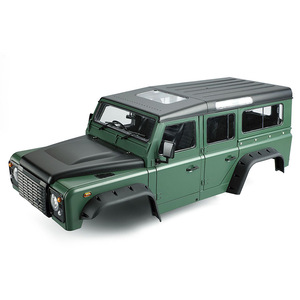 Voiture télécommandée Land Rover Defender D110S à l'échelle 1:10, coque rigide, SCX10 90046 TRX4, empattement 313 mm, ABS, jouet DIY, décoration statique - Product Image 2