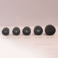 Bouchon de bouteilles Boston noir 18mm 20mm 22mm 24mm 28mm couvercle en bakélite phénolique bouchons en polycone avec insert en plastique