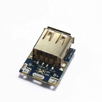 Module d'alimentation élévateur 5V, carte de charge de batterie au lithium, convertisseur élévateur, affichage LED, USB pour chargeur DIY 134N3P