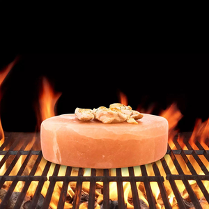 Plato de Sal del Himalaya para Servir en Frío, 10x6x1 pulgadas, para Quesos y Charcutería, Losa Refrigerada para Exhibición, 100% Sal de Roca Pura - Product Image 6