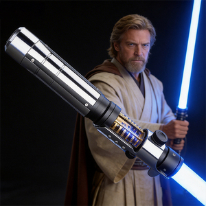 LGT Saberstudio Ronin <span class=keywords><strong>Sabre</strong></span> Laser, Couteau Léger, <span class=keywords><strong>Sabre</strong></span> de Duel Lourd, Épée Katana, Son Fort, <span class=keywords><strong>Sabre</strong></span> de Duel Force Métal pour Cos - Product Image 1